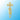 Gold Plated Cross Bookmark
