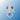 Angel w/Cross Ornament w/Blue Swarovski Crystal