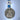 SILVER PLATED HANGING CHARM WITH ICON. CHRIST