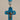 Small Glass Cross (available in 3 colors) - 1