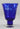 Romanian Glass Oil Candle - Blue